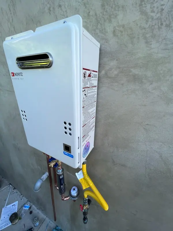 Tankless water heater installation for Edgemont homes